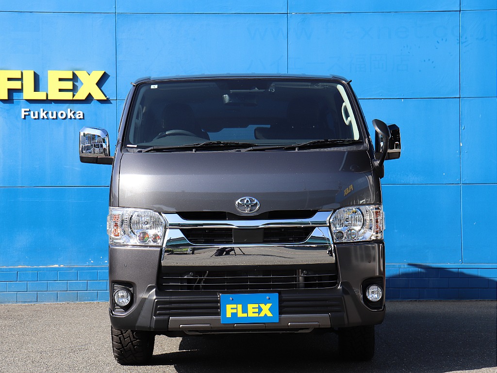 R3年　ハイエースバン　2.8スーパーGL　ロングボディ　ディーゼルターボ4WD！廃盤カラー　グレーメタリック！オフロード仕様！