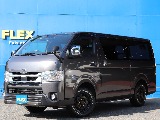 R3年　ハイエースバンカスタム多数完備！オフロード仕様！廃盤カラーグレーメタリック！自動ドア完備！