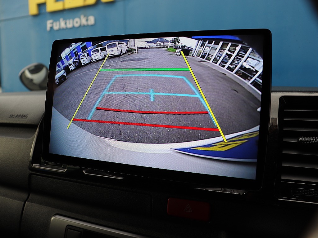 Panasonicナビ！バックカメラは駐車時のサポートをしてくれます♪