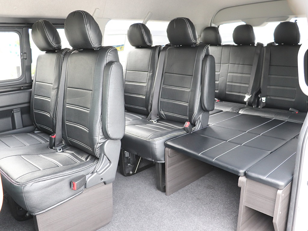 純正シートそのままでベッドスペースができるzero_WAGON-beｄを設置！