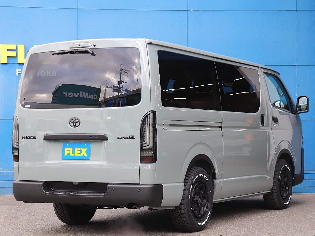 ハイエース福岡店は九州エリア最大級の取り扱い台数を誇る専門店です！キャンピングも取り扱い有り