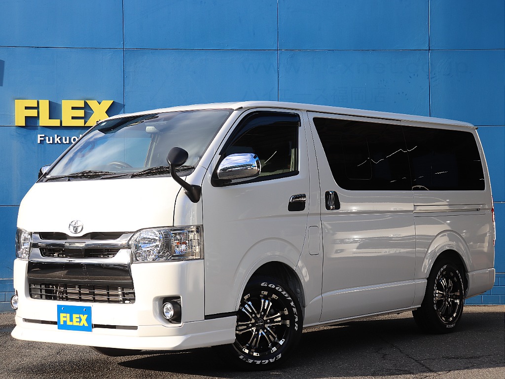 5型ダークプライムⅡ内外装カスタム多数完備！両側自動ドア付き！ベッドキット設置