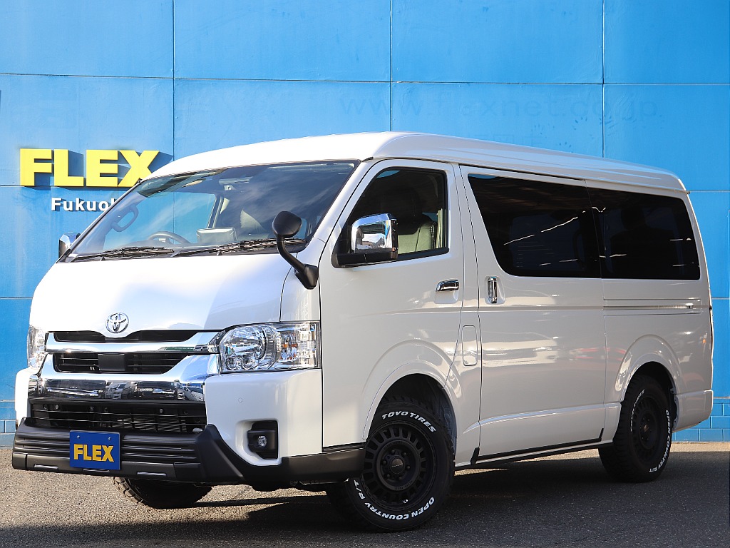 新車！ハイエース２．７ＧＬ　４ＷＤスマートベッドパッケージが福岡店に入庫しました◎