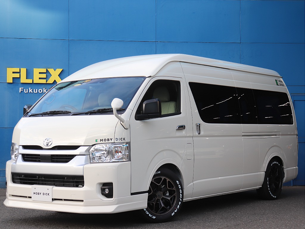 トヨタ&nbsp;ハイエースコミューター&nbsp;2.7GL 4WD&nbsp;MOBYDICK 【COM CAM】&nbsp;福岡県
