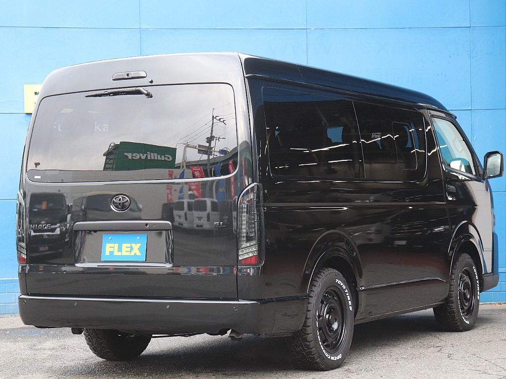 ハイエースの事なら専門店のフレックス福岡店へ！　現金を減らしにくいローン購入や、経費が使える法人様にぴったりのリースなどハイエースライフを始めるお手伝いを致します！