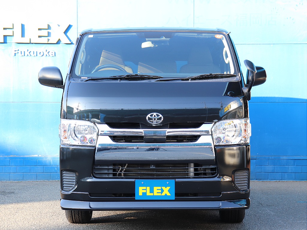 ハイエースの事なら専門店のフレックス福岡店へ！　現金を減らしにくいローン購入や、経費が使える法人様にぴったりのリースなどハイエースライフを始めるお手伝いを致します！