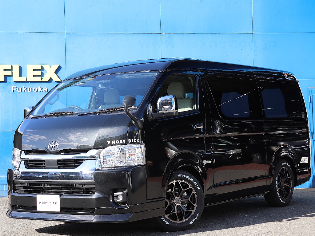 ☆新車☆ハイエースワゴン 8ナンバーキャンピング！MOBY DICK【ORCA】完成！冷蔵庫・外部充電等を完備した本格「動く秘密基地」