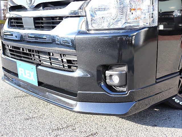 FLEXフロントスポイラー装着でフェイスラインをスタイリッシュに！！