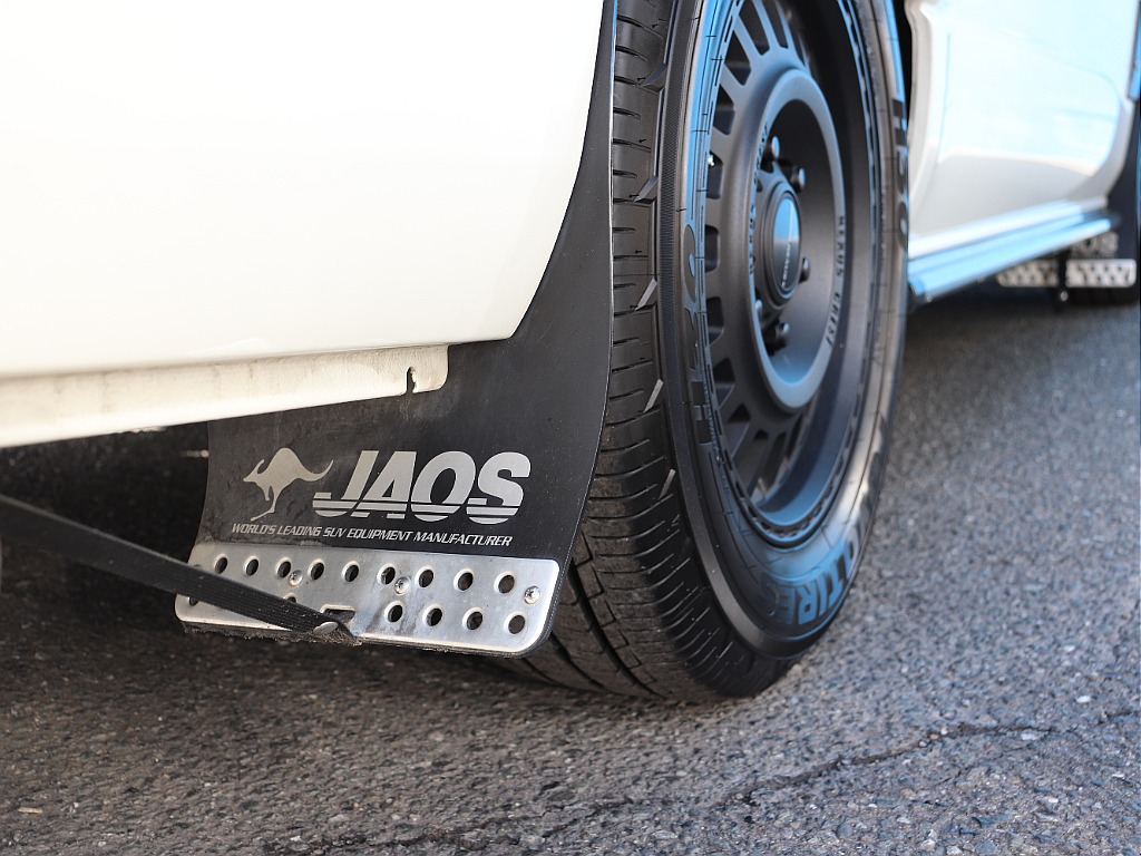 JAOSマットフラップでオフロード感アップ↑↑