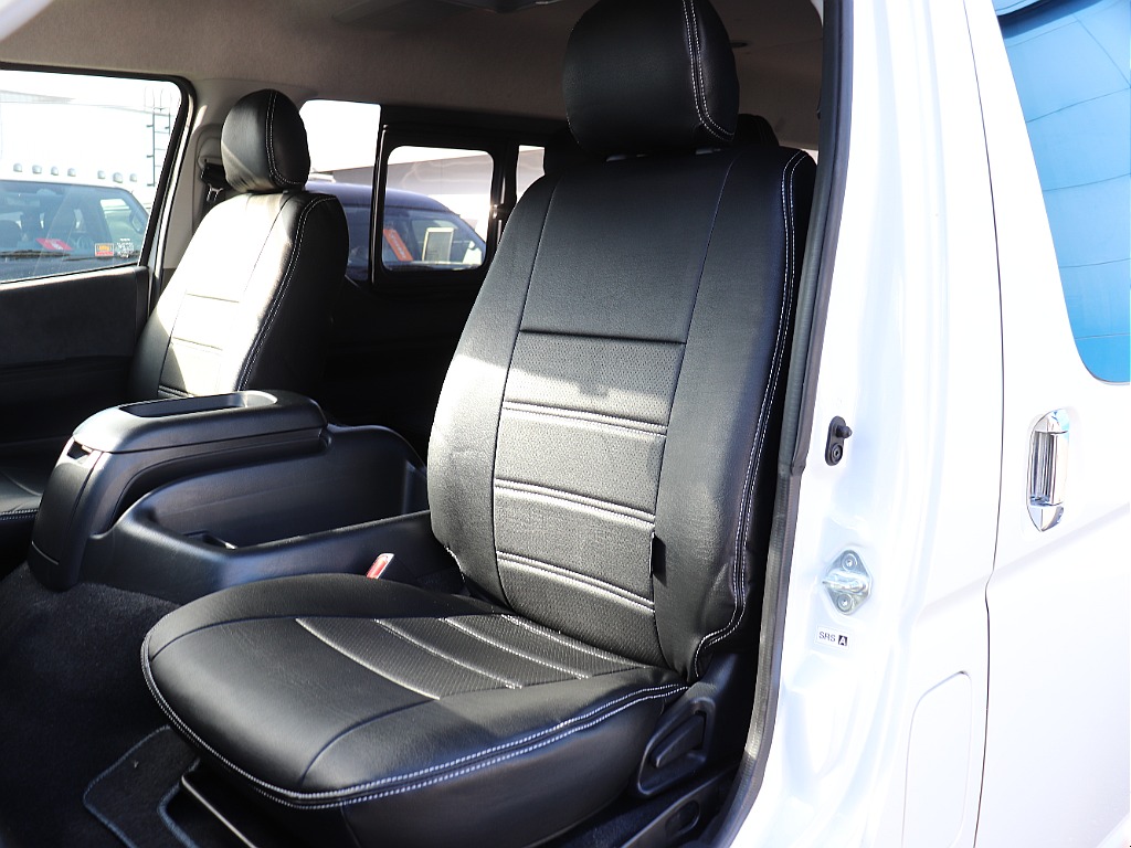 シートカバー装着済みで、統一感はもちろん汚れ防止効果も！！