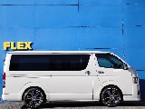 ハイエースの事なら専門店のフレックス福岡店へ！　現金を減らしにくいローン購入や、経費が使える法人様にぴったりのリースなどハイエースライフを始めるお手伝いをいたします！