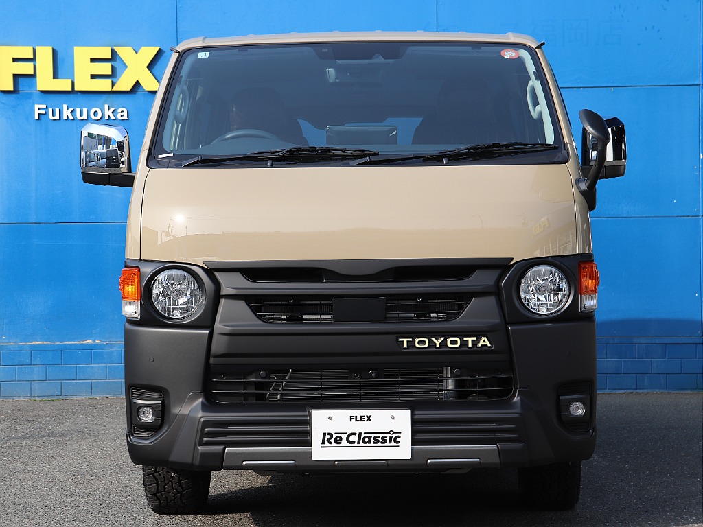 ハイエースの事なら専門店のフレックス福岡店へ！　現金を減らしにくいローン購入や、経費が使える法人様にぴったりのリースなどハイエースライフを始めるお手伝いをいたします！