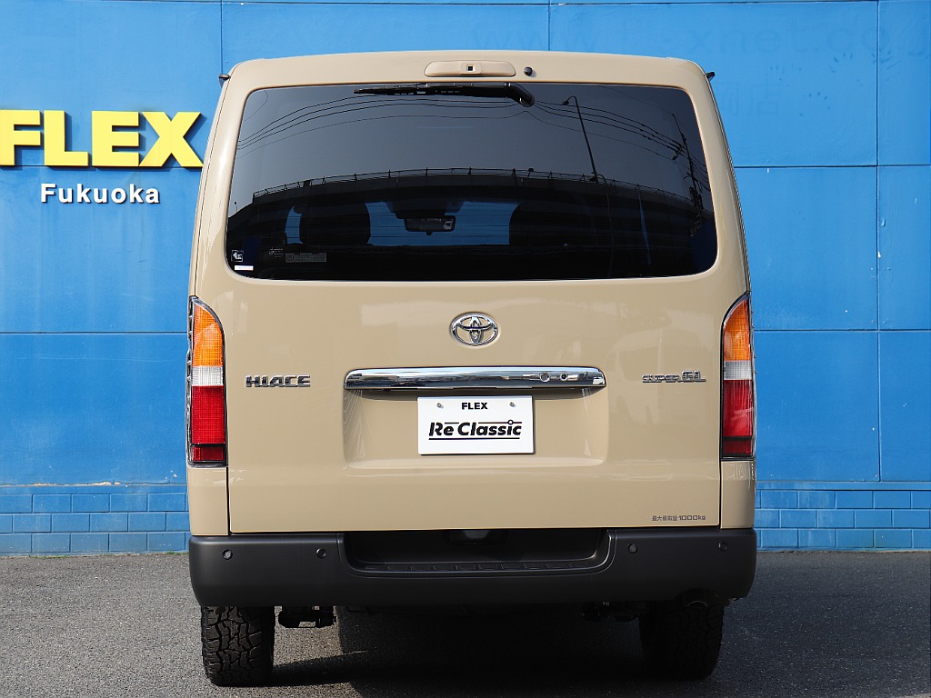 ハイエースの事なら専門店のフレックス福岡店へ！　現金を減らしにくいローン購入や、経費が使える法人様にぴったりのリースなどハイエースライフを始めるお手伝いをいたします！