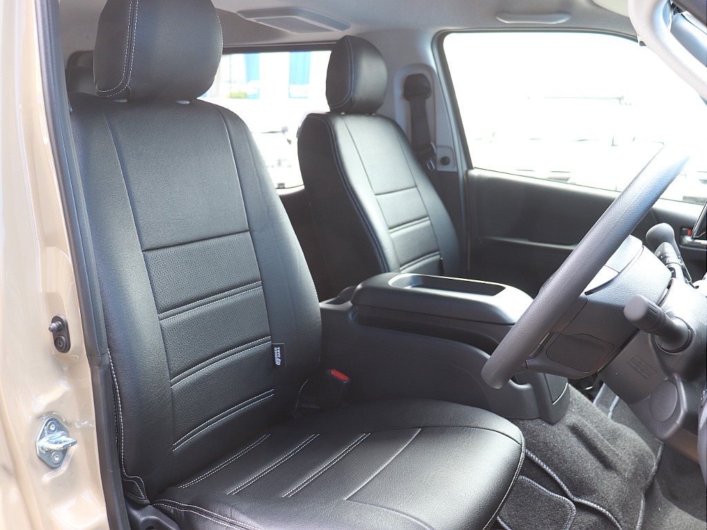 シートカバー装着済みで汚れ防止はもちろん統一感もアップ↑↑