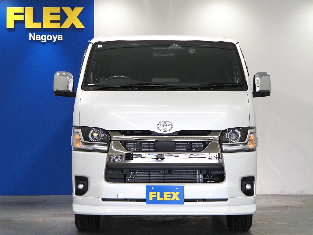 【9型　新古車/ハイエースバン/DARKPRIMEⅡ/2.8?】FLEXオリジナルカスタム！新古車が電撃入庫【全国納車可能】