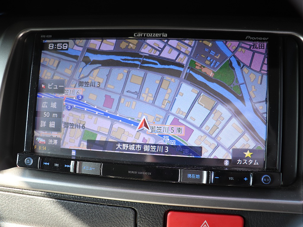 カロッツェリア7インチナビ