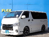 ★厳選中古車★低走行ディーゼル×CRSフルエアロ　走りも見た目もキマった、即戦力ハイエース！CRSフルカスタム×低走行ディーゼル！完成度の高い一台!