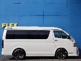 ハイエースの事なら専門店のフレックス福岡店へ！　現金を減らしにくいローン購入や、経費が使える法人様にぴったりのリースなどハイエースライフを始めるお手伝いをいたします！