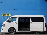 ハイエースの事なら専門店のフレックス福岡店へ！　現金を減らしにくいローン購入や、経費が使える法人様にぴったりのリースなどハイエースライフを始めるお手伝いをいたします！