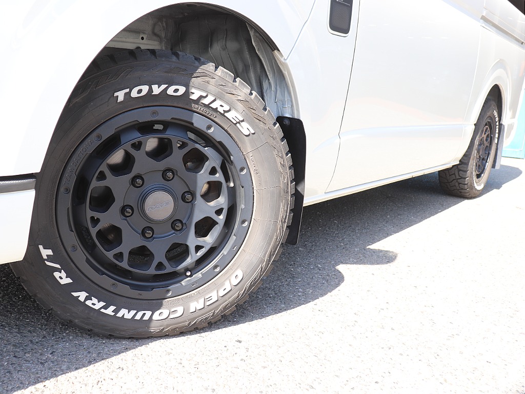 Rays M9 16インチアルミホイールTOYO オープンカントリータイヤ