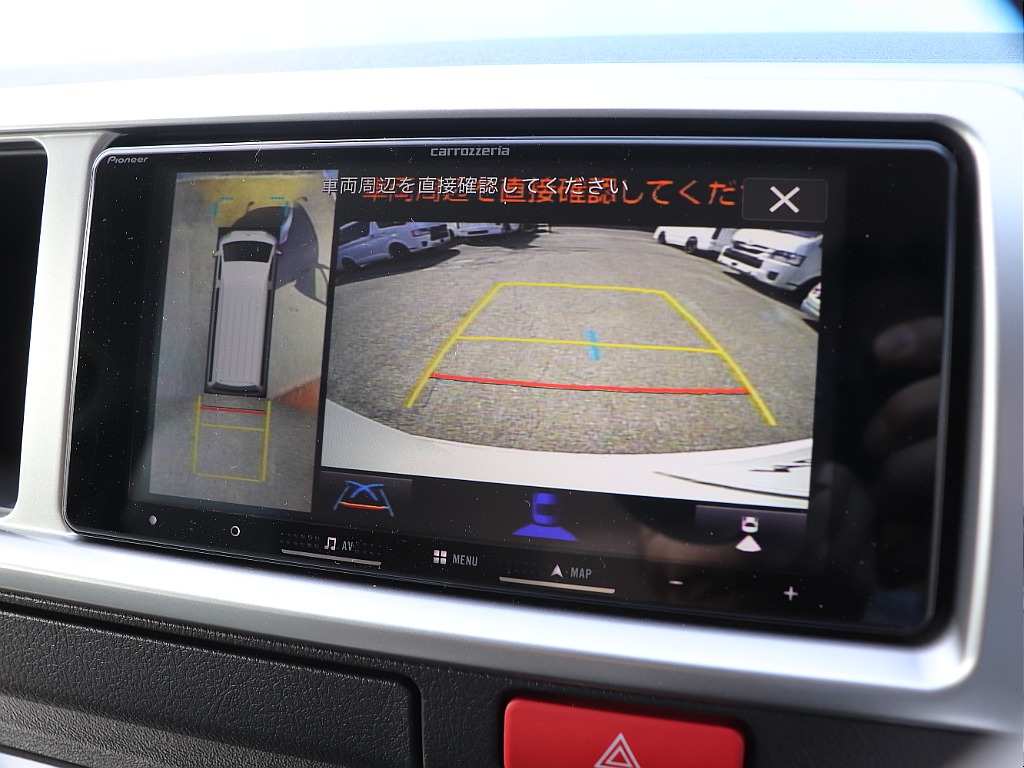 駐車時はバックカメラで安心サポート！！
