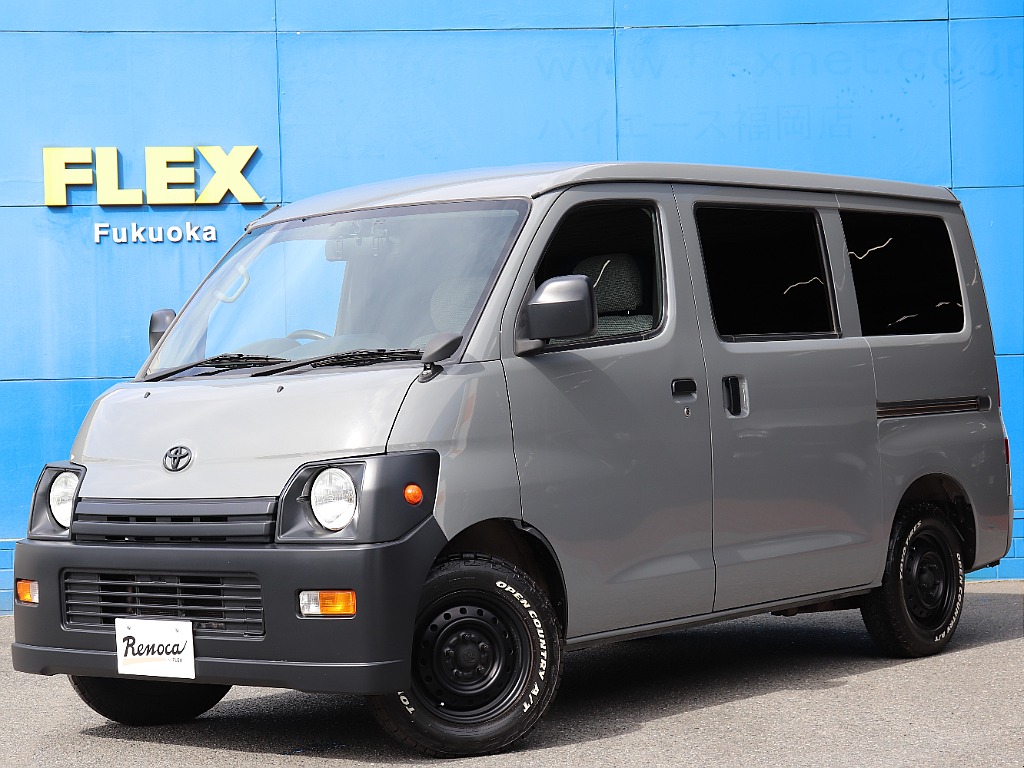 H29年Renoca　MOL！グレーオールペイント普段使いから車中泊まで！コンパクトボディに使いやすさを凝縮！