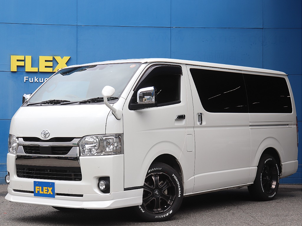 6型ハイエース ディーゼル2WD ダークプライムⅡが福岡店に入庫しました！