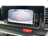 バックカメラで駐車時も安心