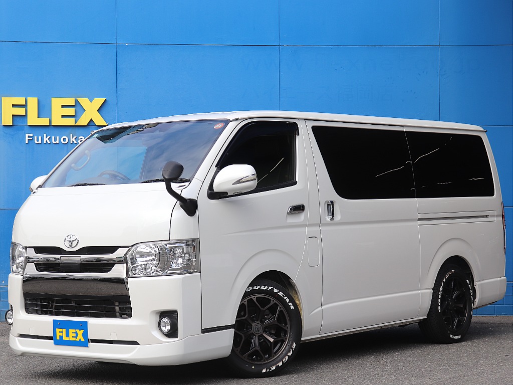 R３０年ハイエースバン2.8スーパーGL　ダークプライムカスタム済ロープライス車入庫！