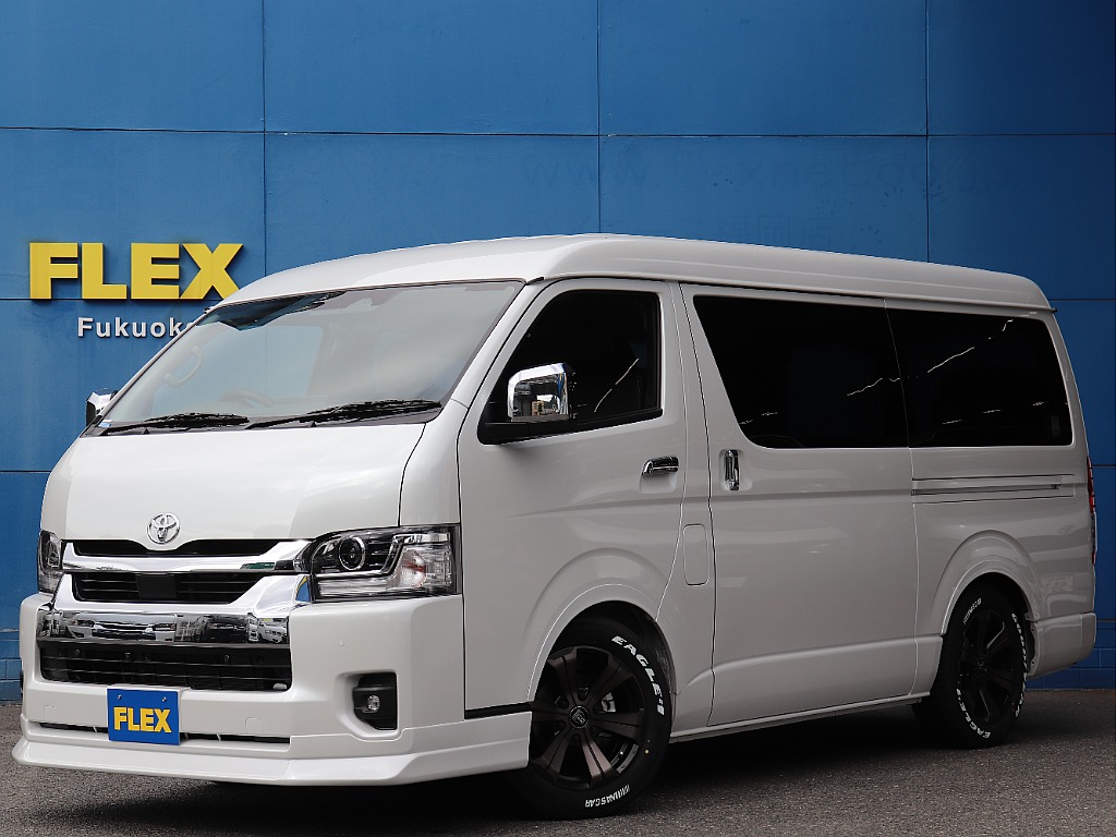 トヨタ&nbsp;ハイエース&nbsp;ワゴン2.7GLロング ミドルルーフ&nbsp;FLEXオリジナルシートアレンジ familiar&nbsp;福岡県