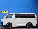 ハイエースの事なら専門店のフレックス福岡店へ！　現金を減らしにくいローン購入や、経費が使える法人様にぴったりのリースなどハイエースライフを始めるお手伝いをいたします！