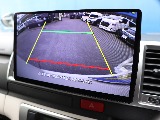 バックカメラで駐車時も安心！