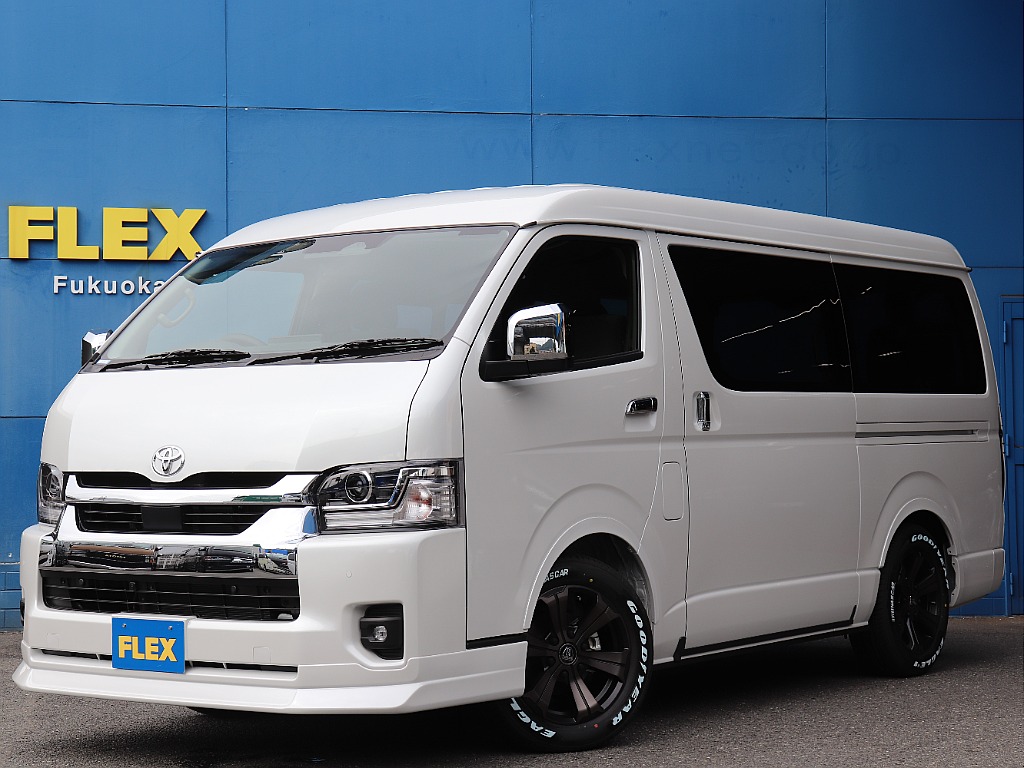 トヨタ&nbsp;ハイエース&nbsp;ワゴン2.7GLロング ミドルルーフ 4WD&nbsp;ゼロワゴンベッドPKG&nbsp;福岡県