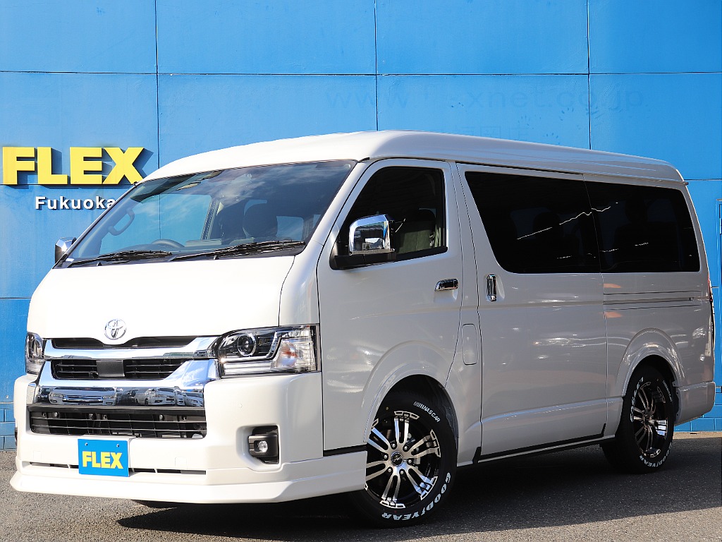 トヨタ&nbsp;ハイエース&nbsp;ワゴン2.7GLロング ミドルルーフ 4WD&nbsp;ゼロワゴンベッドPKG&nbsp;福岡県