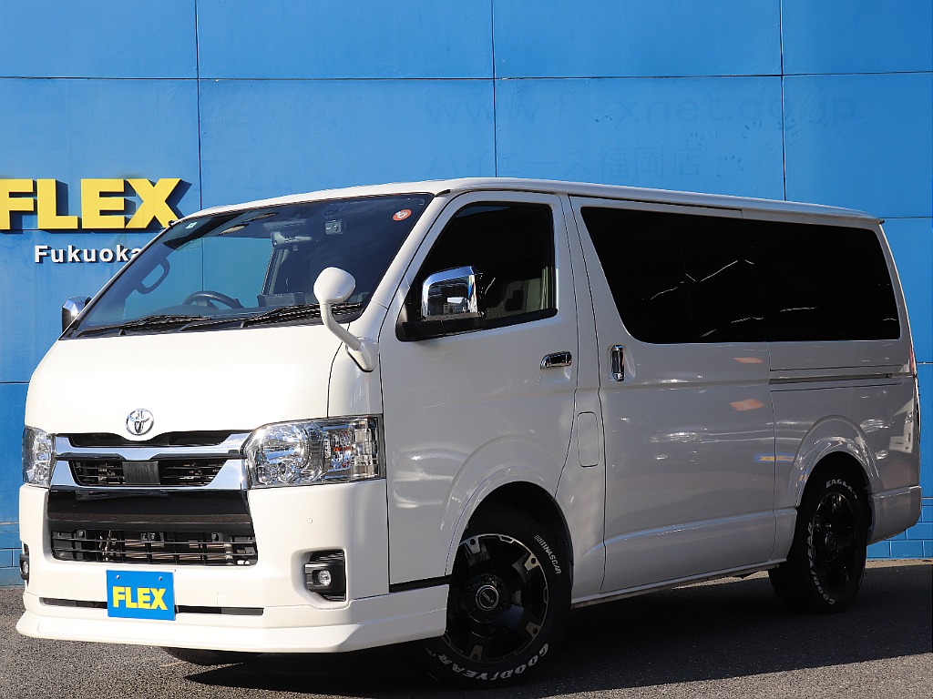 トヨタ&nbsp;ハイエースバン&nbsp;5D2.8DTスーパーGLダークプライムⅡロング&nbsp;&nbsp;福岡県