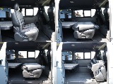セカンドシートを倒しますと、フラットにもなります！ ！ベットキットの使用空間がさらに増えますね♪