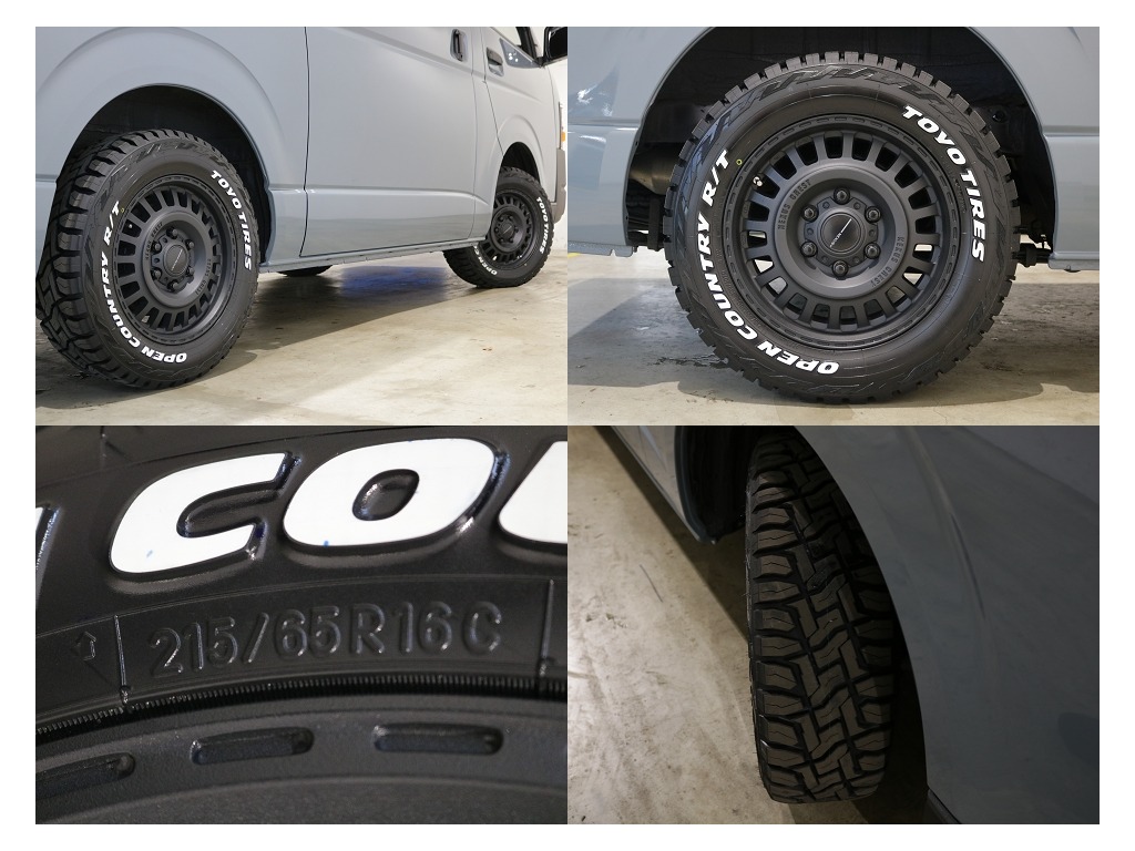 ネクサスクレストNC-1　16インチアルミホイール＆オープンカントリーRTタイヤ装備済みです！！