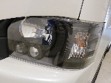 ヘッドライトはインナーブラック塗装済み！！純正ヘッドライトLEDで御座いますので、夜間も明るいです！！