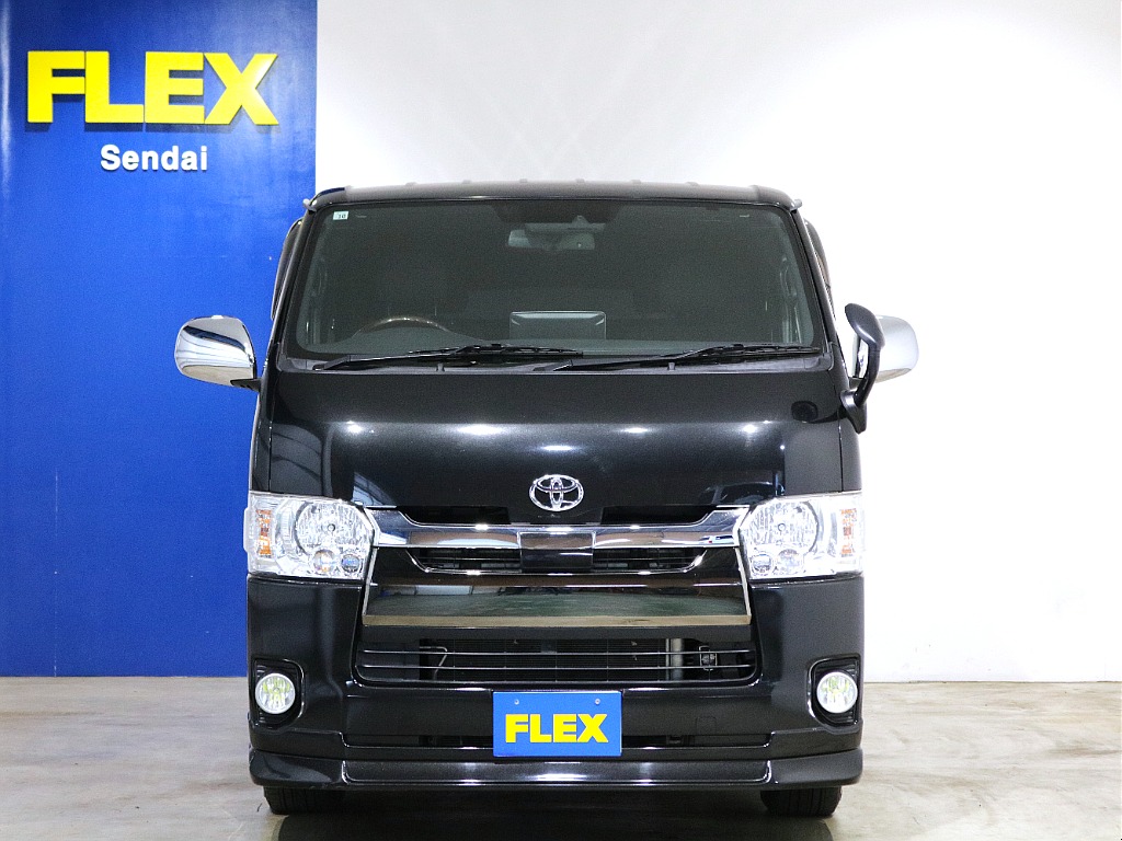 FLEXオリジナルのハイエースバン専用内装架装のVer４が入庫しました！！