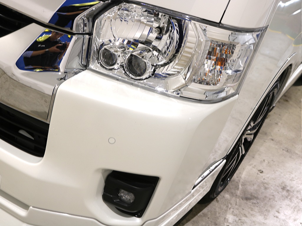 LEDヘッドライトですので夜間走行も安心ですね！！