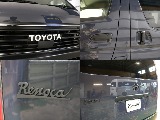 TOYOTAロゴや各部メッキ部分もマットブラック塗装済みでクラシック感がさらに一段アップ♪