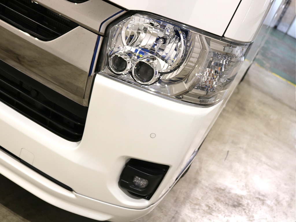 LEDヘッドライト付きですので夜間走行も安心して運転していただけます！！