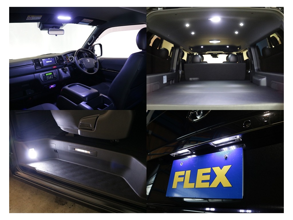 室内やナンバー灯もLEDに変更済みです！！