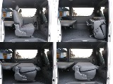 セカンドシートもダークプライムS専用で高級感がありさらにフラットにも前後位置も変えることができます！！