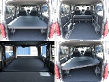 セカンドシートを折りたためば、このようにフラットな空間も作れてベットの使用空間が広がります♪