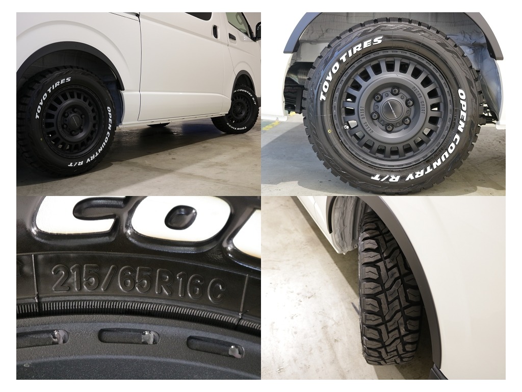 ネクサスクレストNC-1　16インチアルミホイール＆　オープンカントリーRT１６インチタイヤ装備済み！！