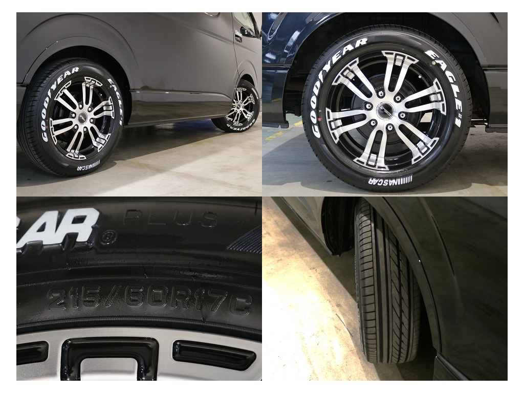 デルフ02　17インチアルミホイール＆グッドイヤー　ナスカータイヤ装備済み！！