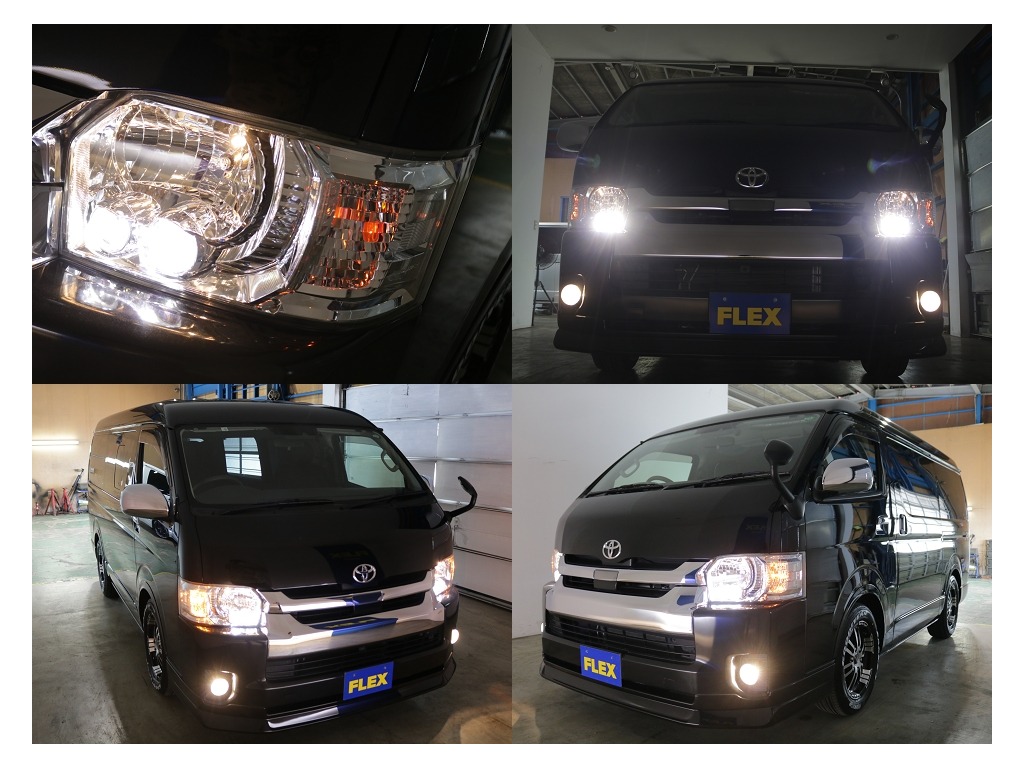 LEDヘットライト付きですので夜間なども安心して運転していただけます！！