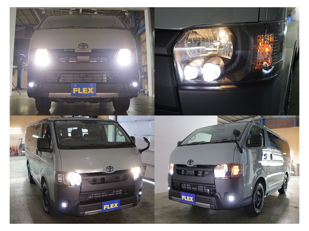 LEDヘットライト！！どんな時でも明るく照らしてくれる安心のLEDになっております！！