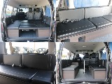 ベットキットも付いており取り外しも可能になっておりますので車中泊にも大きい荷物を載せることもできちゃいます！！